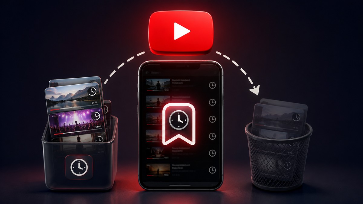 YouTube corrige bug que desaparecia com os vídeos que você salvou para ver depois