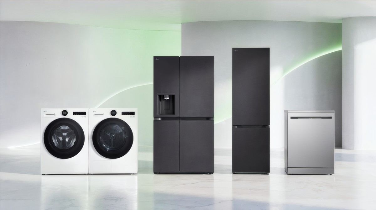 LG amplia recursos de economia de energia e atualiza portfólio de eletrodomésticos de massa