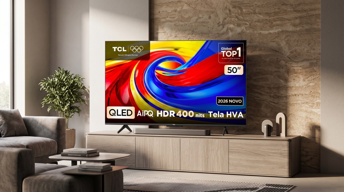 Menor preço histórico: TCL P7L de 50" surge com desconto e parcelamento em até 18x