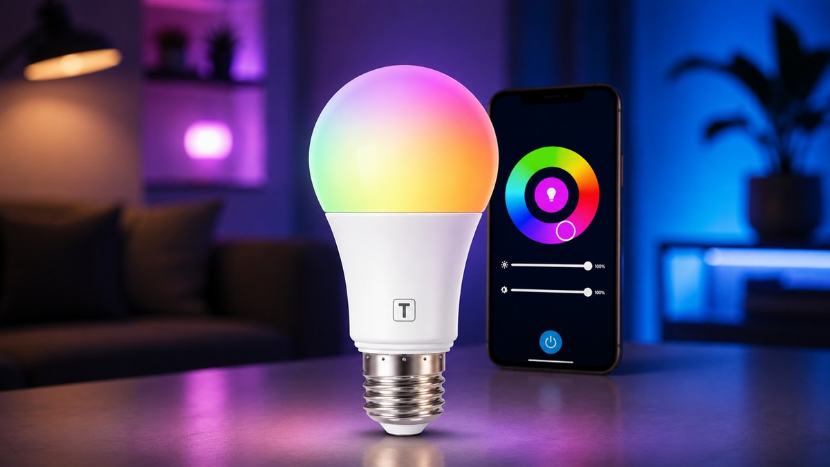 Lâmpada inteligente Tramontina com 16 milhões de cores aparece por menos de R$ 30 na Amazon