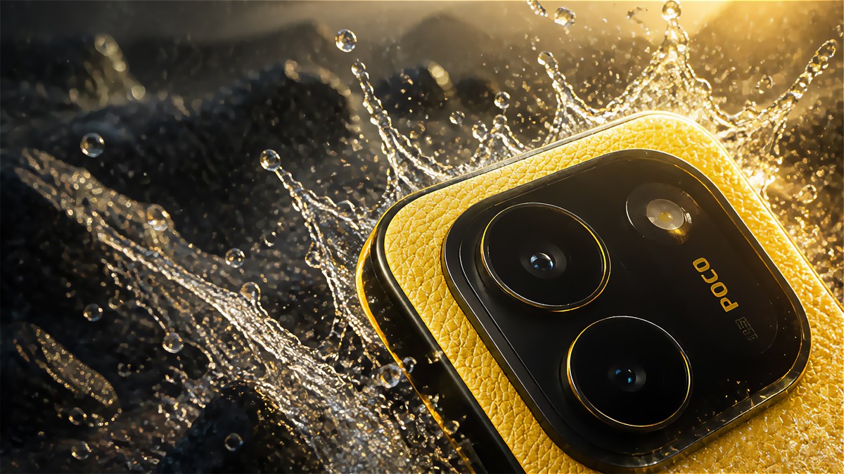 Poco X8 5G vaza com bateria de 9.000 mAh e certificação IP69K