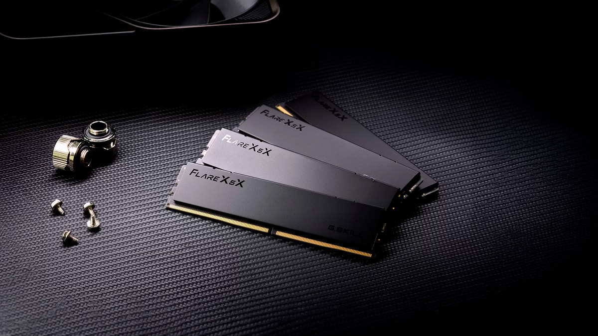 G.Skill lança memórias Flare X5X com tecnologia AMD EXPO ULL para turbinar PCs Ryzen