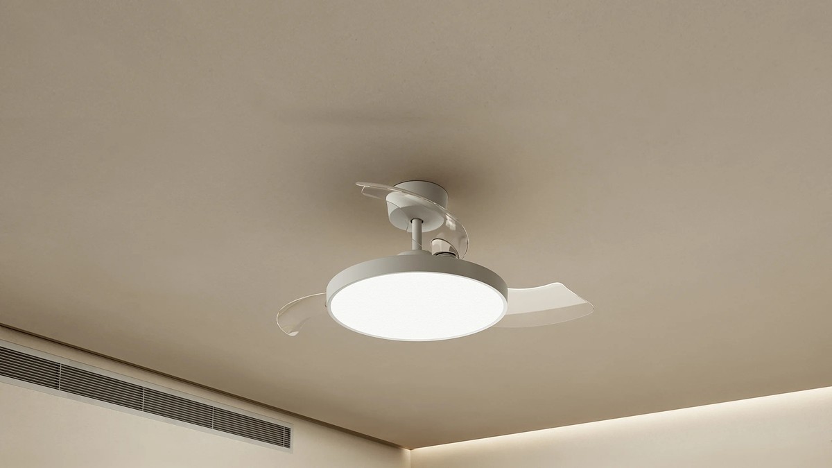 Xiaomi lança ventilador de teto inteligente com luz potente e 4 velocidades