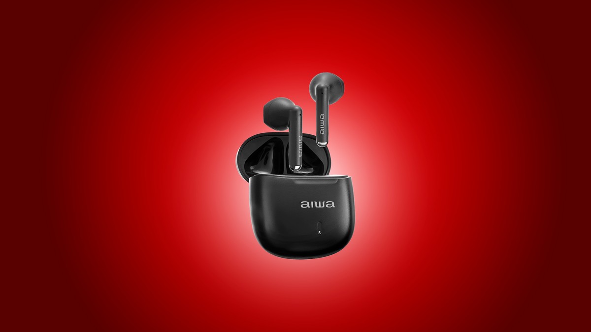AIWA EB-05-B: fone de ouvido baratinho com 24h de bateria em oferta por menos de R$ 130