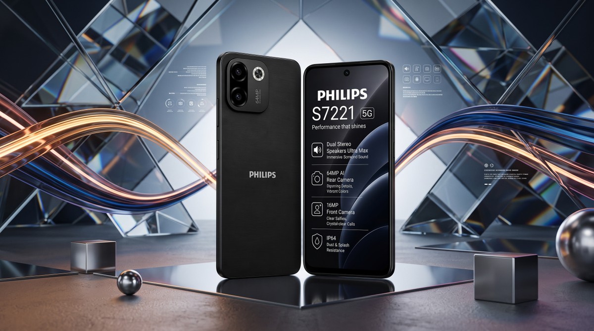 Muito além das TVs: Philips lança novo smartphone de entrada com 5G