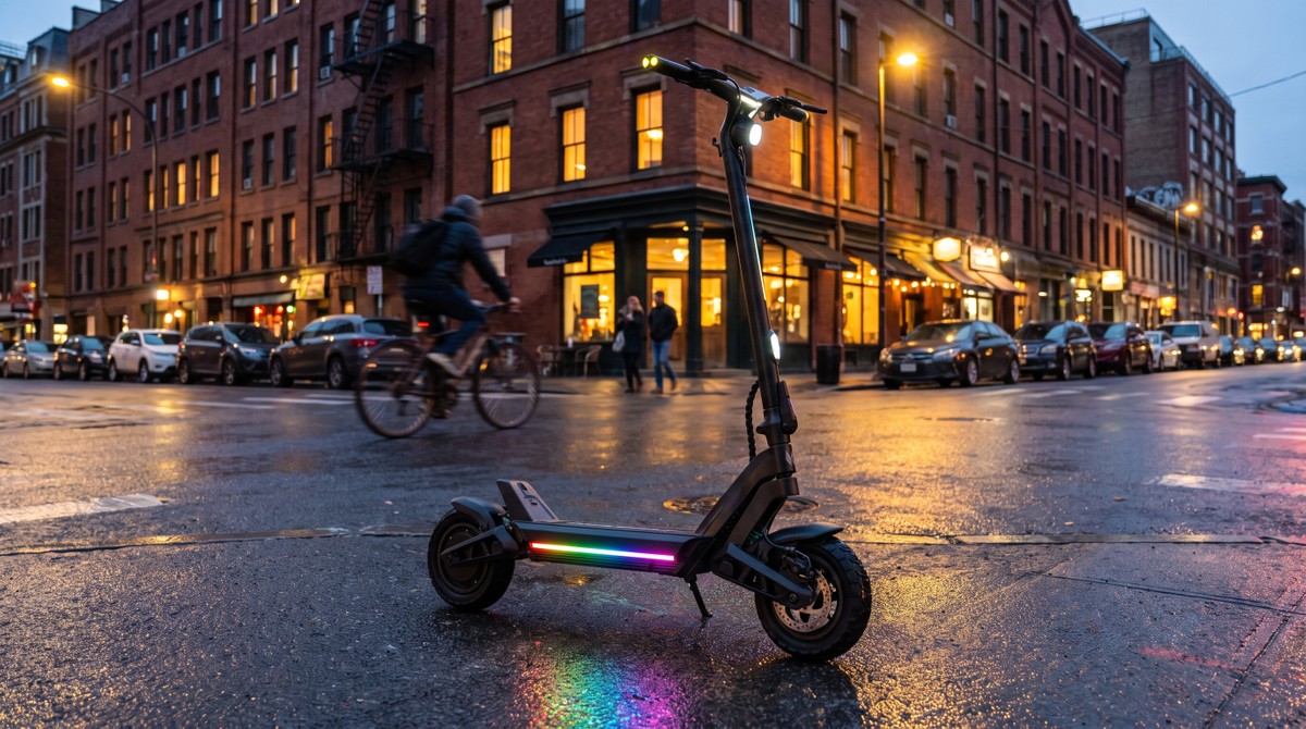 Patinete elétrico Predator ES Thunder Pro da Acer usa IA e app para segurança e rastreamento