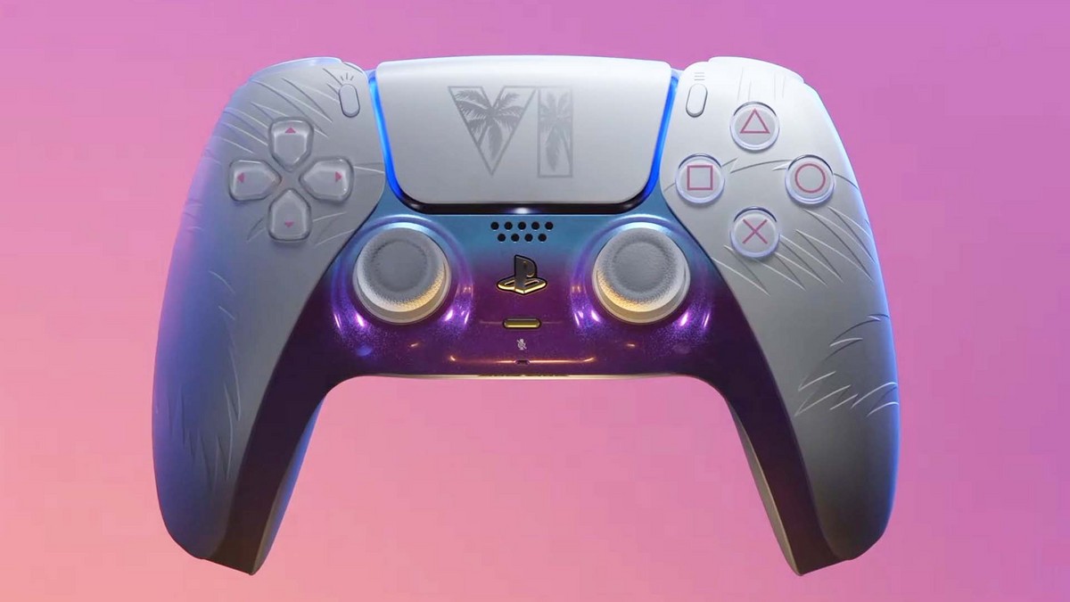 GTA 6: Sony anuncia DualSenses do PS5 em edição limitada inspirados no jogo