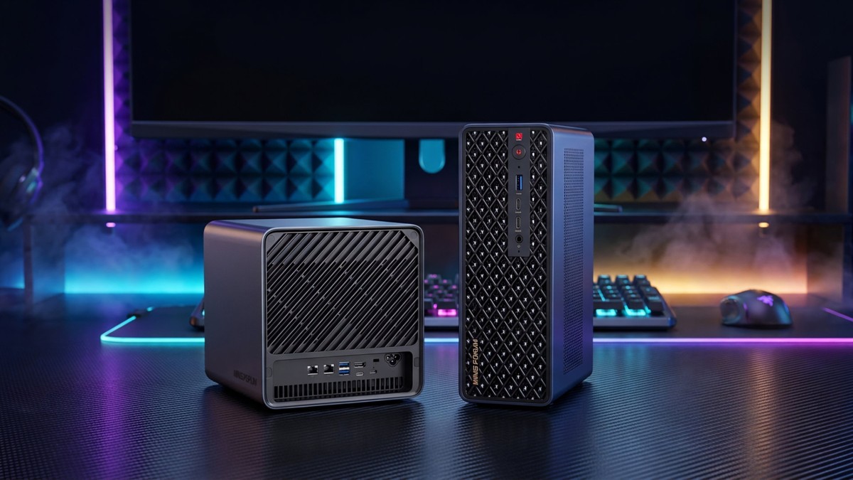 Minisforum lança mini PCs com poderosos chips AMD Ryzen AI Max e até 192 GB de memória unificada