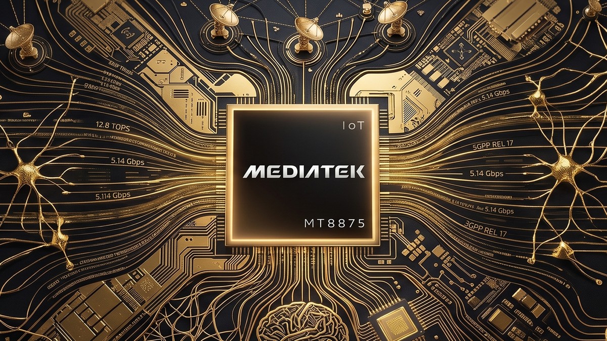 Conexão 5G e IA Generativa na ponta: MediaTek revoluciona setor de IoT com novo chip MT8875