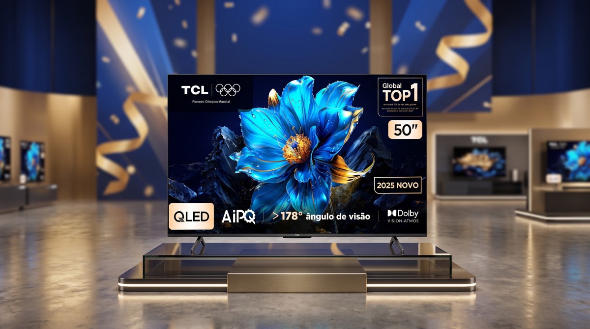 Smart TV TCL na promoção: 50 polegadas, Google TV e construção premium