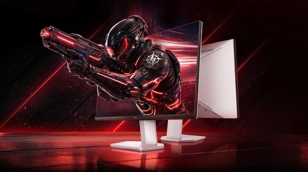 Monitor TCL P1AD estreia em breve no Brasil com foco em jogos de tiro e painel de 280 Hz