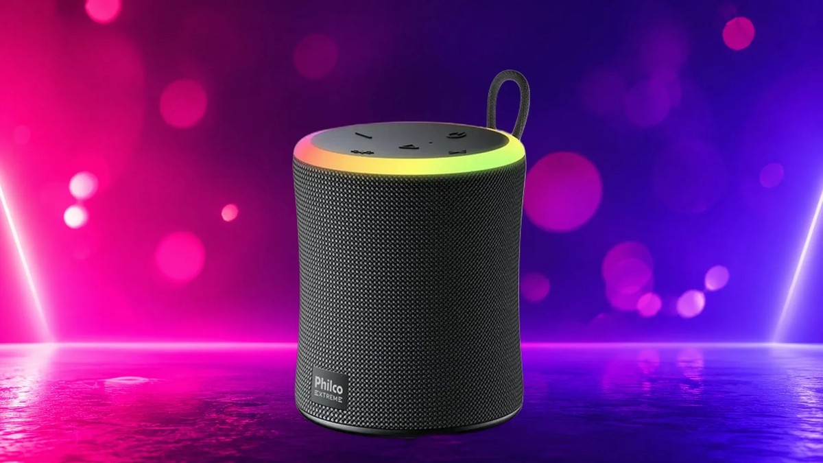 Philco Extreme PBS35 em promoção: caixa de som potente e portátil com superdesconto hoje