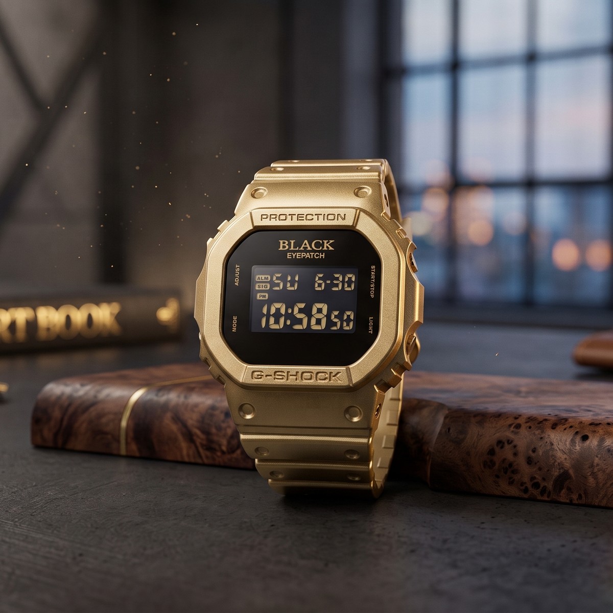 Casio lança relógio G-Shock exclusivo com tom dourado luxuoso e