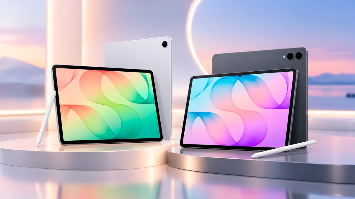 Galaxy Tab S12 Plus e S12 Ultra surgem em novos renders de alta qualidade; veja