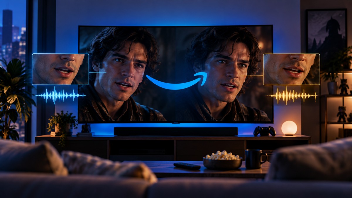 Amazon Prime Video anuncia tecnologia para sincronizar a dublagem com os lábios dos atores