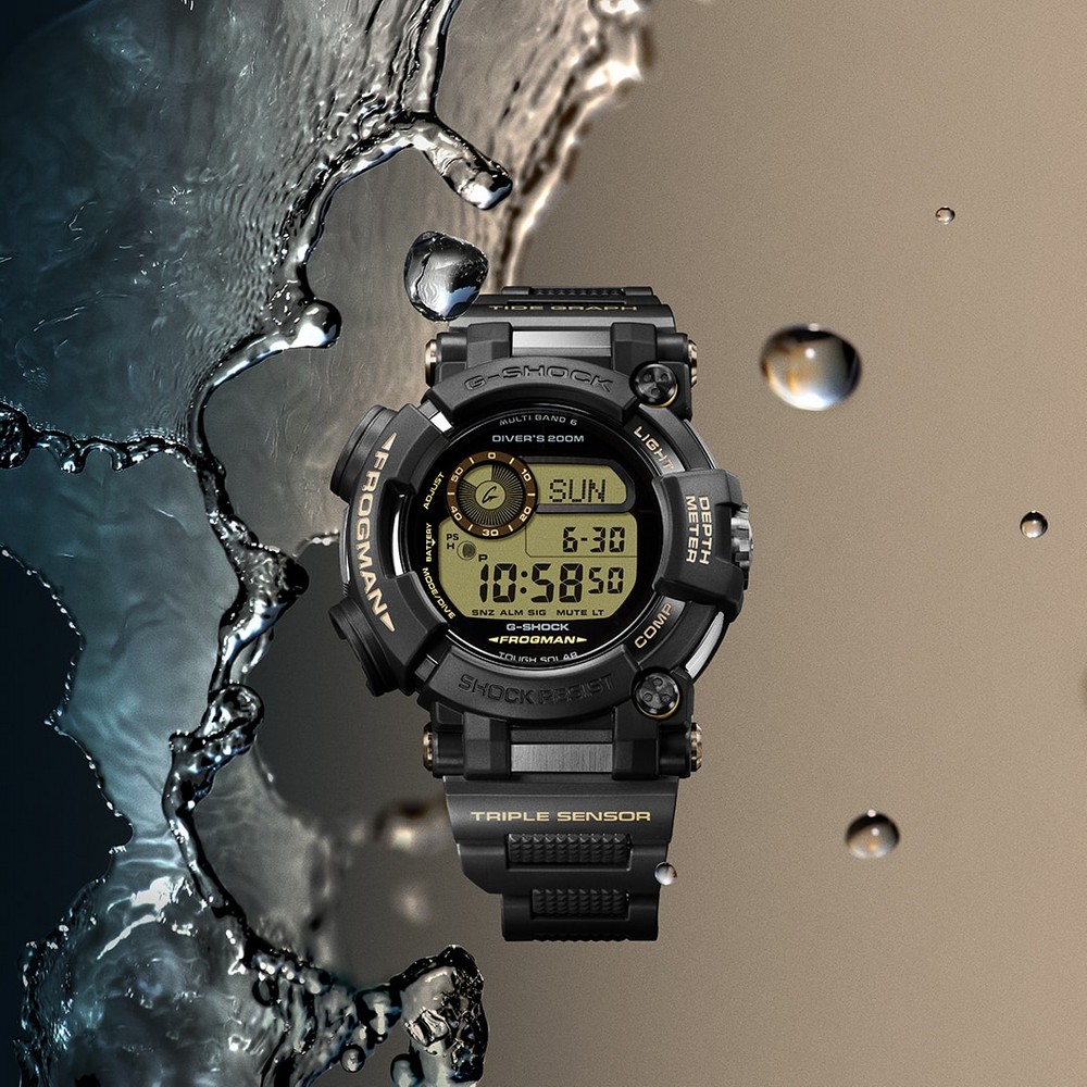 Para mergulho: Casio lança relógio tático G-Shock Frogman com