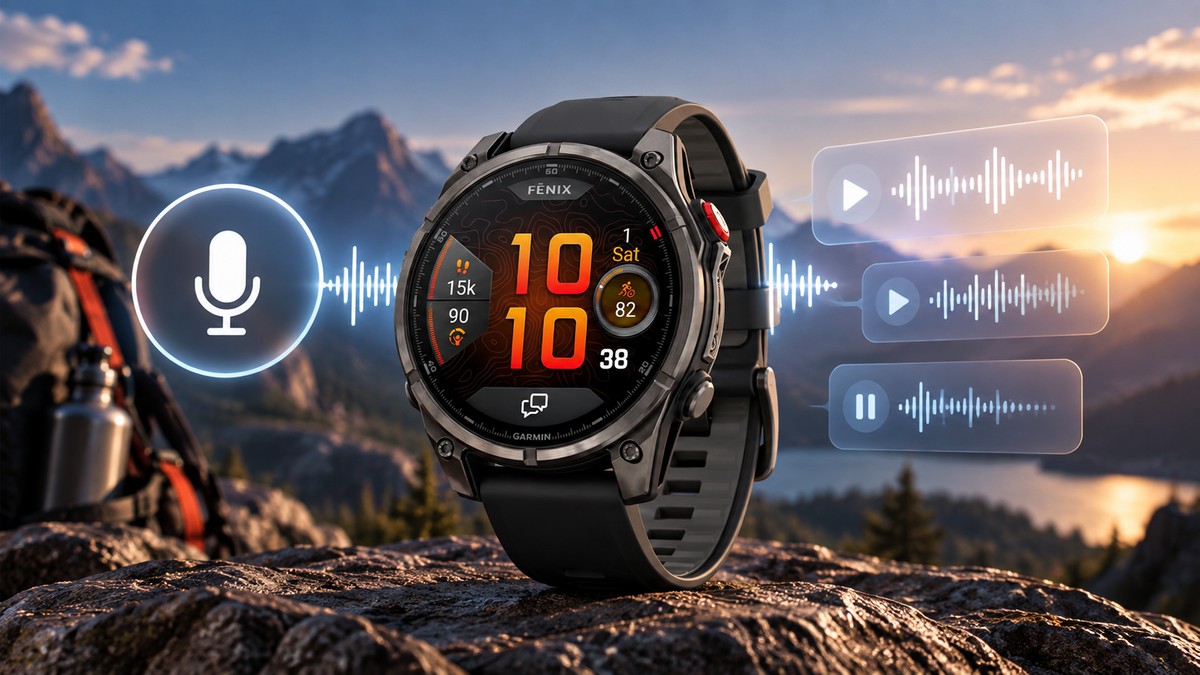 Garmin lança atualização com melhorias nas notas de voz em relógios de alto desempenho