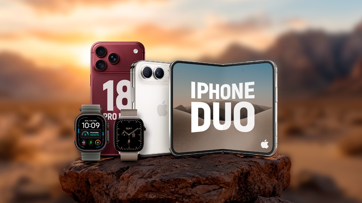 iPhone Duo dobrável e 18 Pro com abertura variável: confira todos os lançamentos da Apple