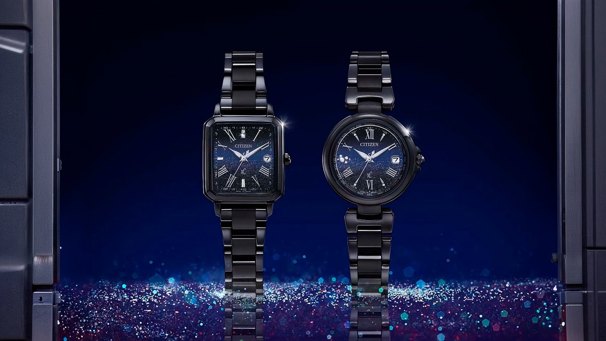 Citizen lança dois relógios exclusivos inspirados no céu noturno com diamantes