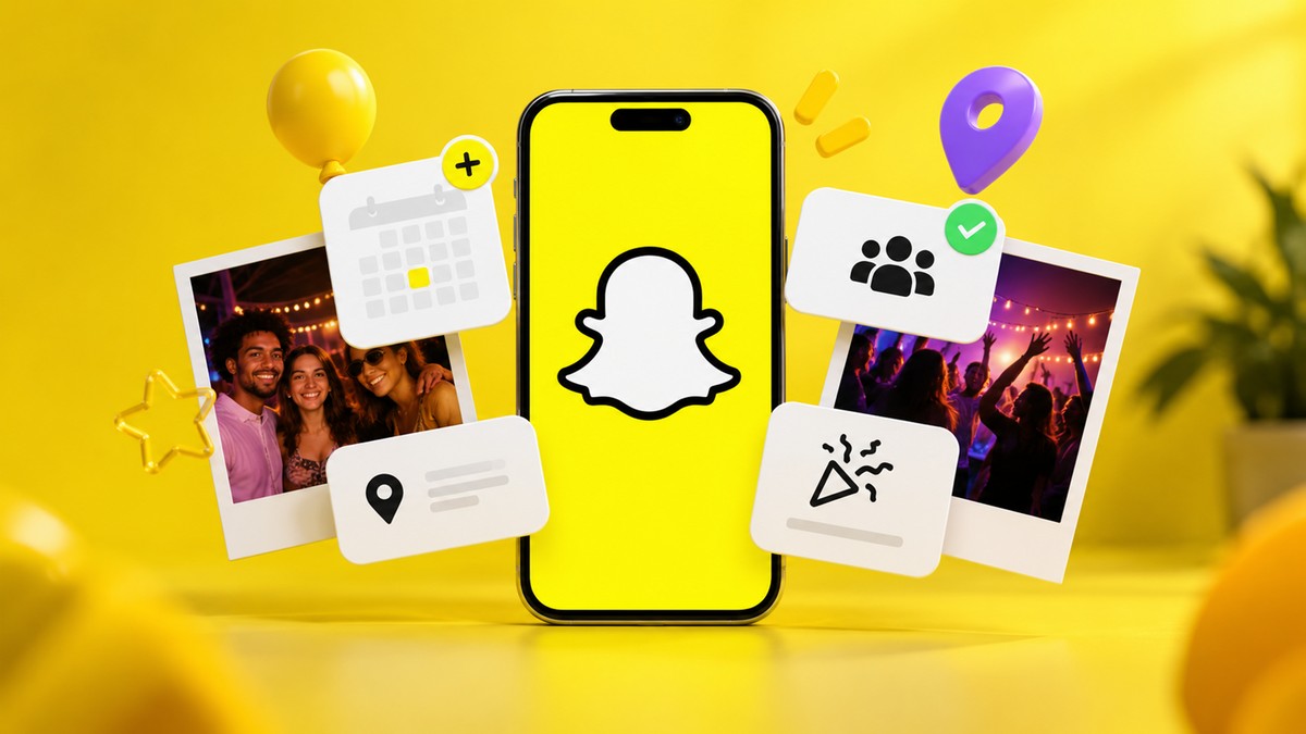 Snapchat mira no Partiful e lança recursos para planejar eventos