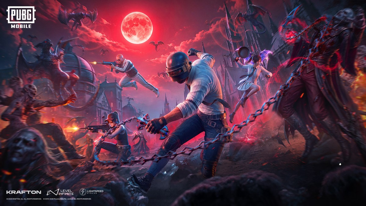 Vampiros invadem PUBG Mobile na nova atualização gratuita Caçadores da Meia-Noite