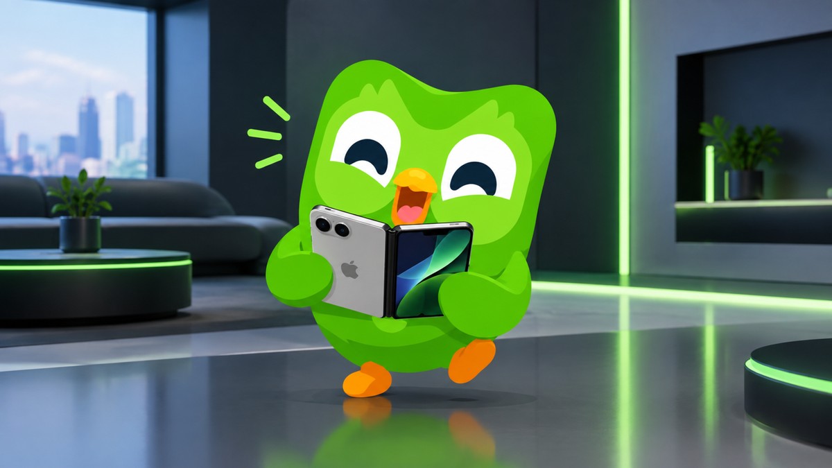 Virou piada: Duolingo e Samsung não perdoam e zoam o novo iPhone Duo