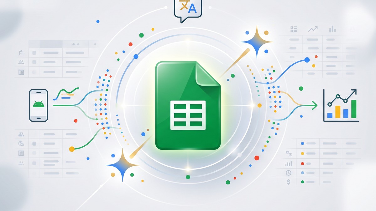 Gemini chega ao Google Sheets no Android: IA resume planilhas, cria gráficos e mais