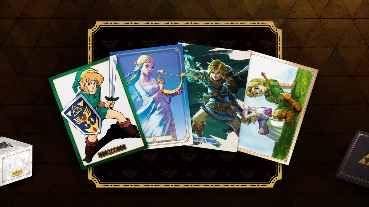 Zelda: cartas colecionáveis no estilo Magic serão lançadas no Brasil