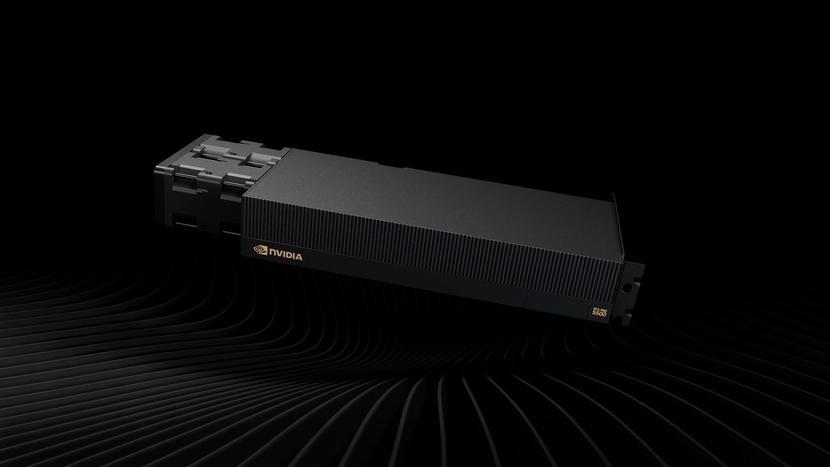 NVIDIA revela placa RTX PRO 5500 Blackwell com 84 GB de memória e ficha poderosa