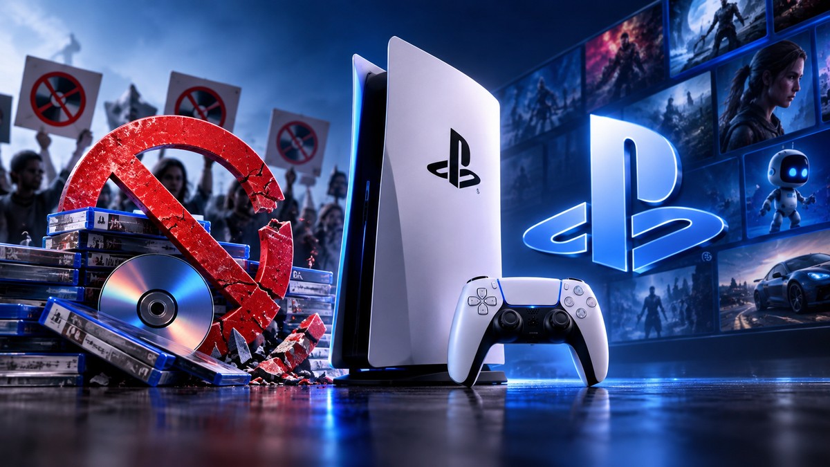 Boicote à Sony pelo fim da mídia física foi um fracasso, diz analista de mercado