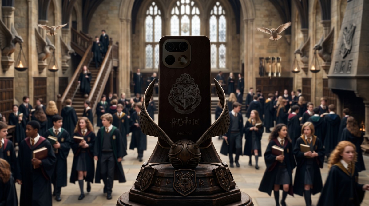 Realme 16 Pro de Harry Potter tem visual revelado em detalhes e ganha data de lançamento