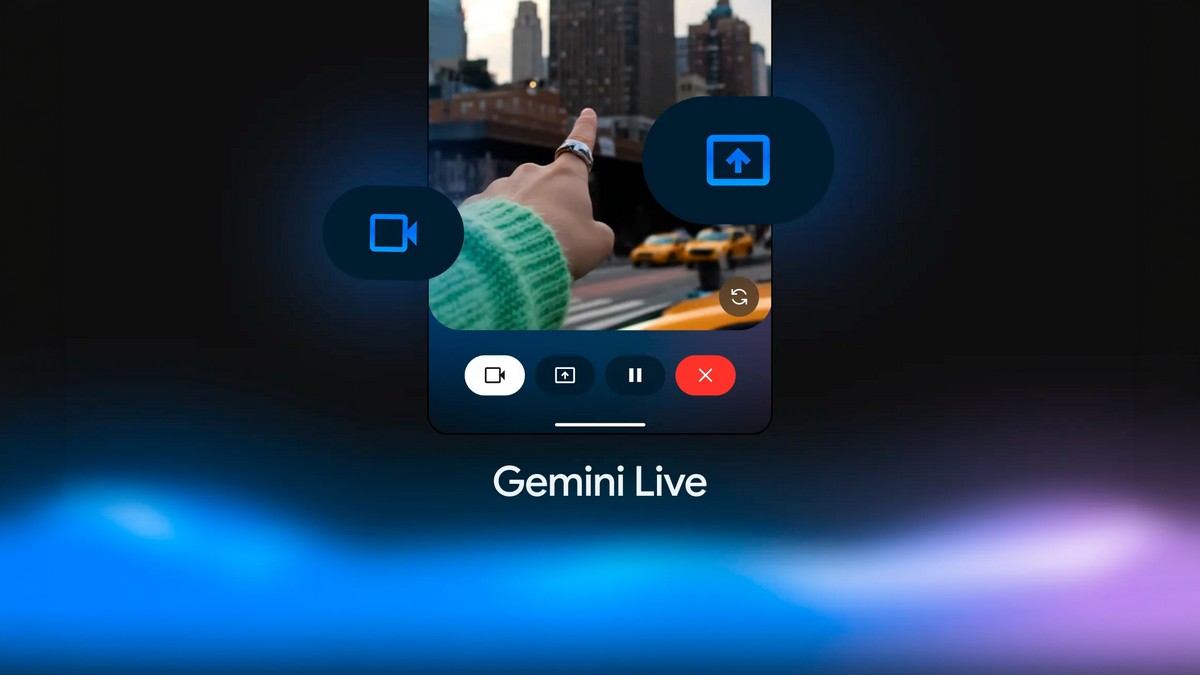 Google Gemini Live testa novidade para facilitar conversa de texto e áudio no Android