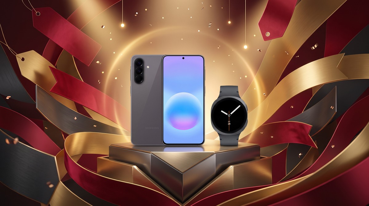 Galaxy A57 + Watch 8: promoção traz combo da Samsung no precinho