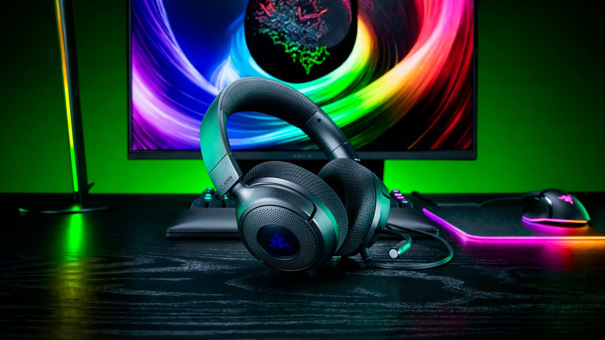 Novo Razer Kraken V4 X estreia com recurso que transforma áudio de jogos em sensações físicas