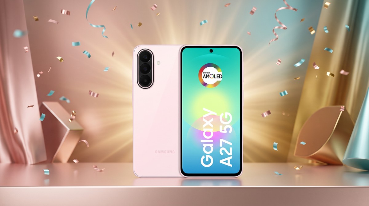 Galaxy A27 pelo menor preço hoje: celular baratinho com tela de 120 Hz e 6 anos de updates
