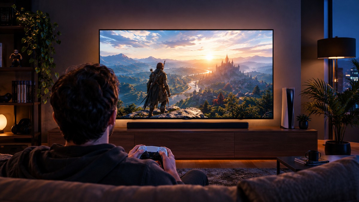 Samsung revela hábito dos gamers ao usarem suas TVs inteligentes