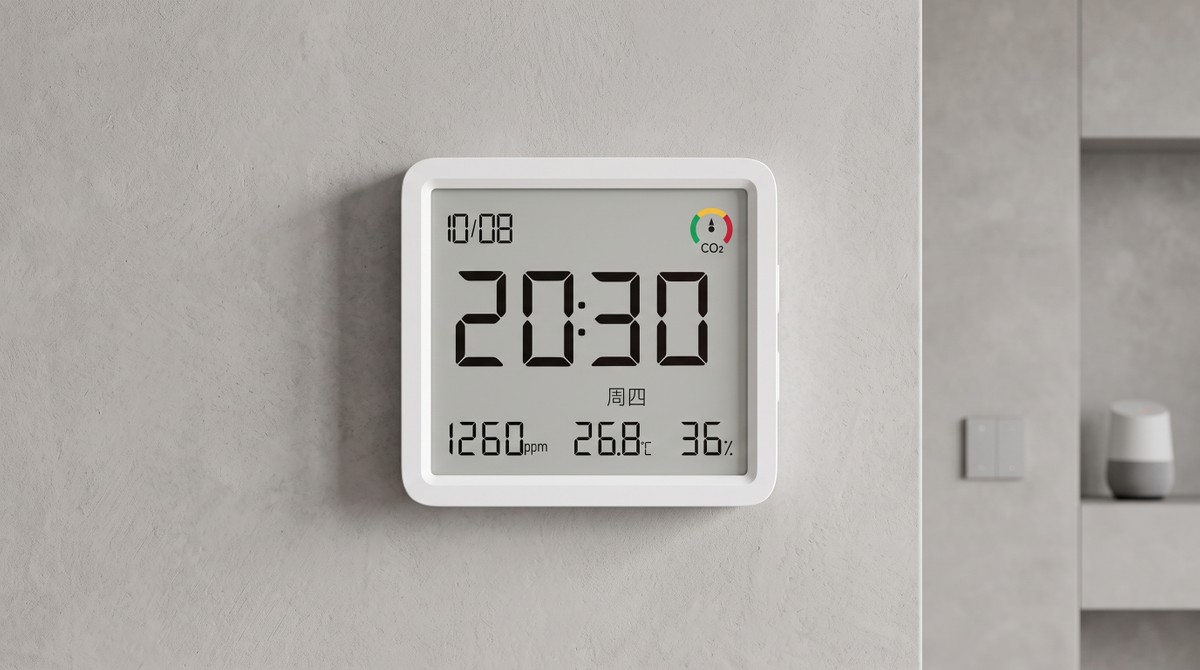 Xiaomi lança sensor inteligente baratinho que mede CO2 e avisa quando ventilar o ambiente