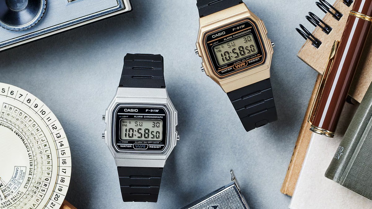 Casio F-91W em promoção: relógio ícone retrô por menos de R$ 120 na Amazon