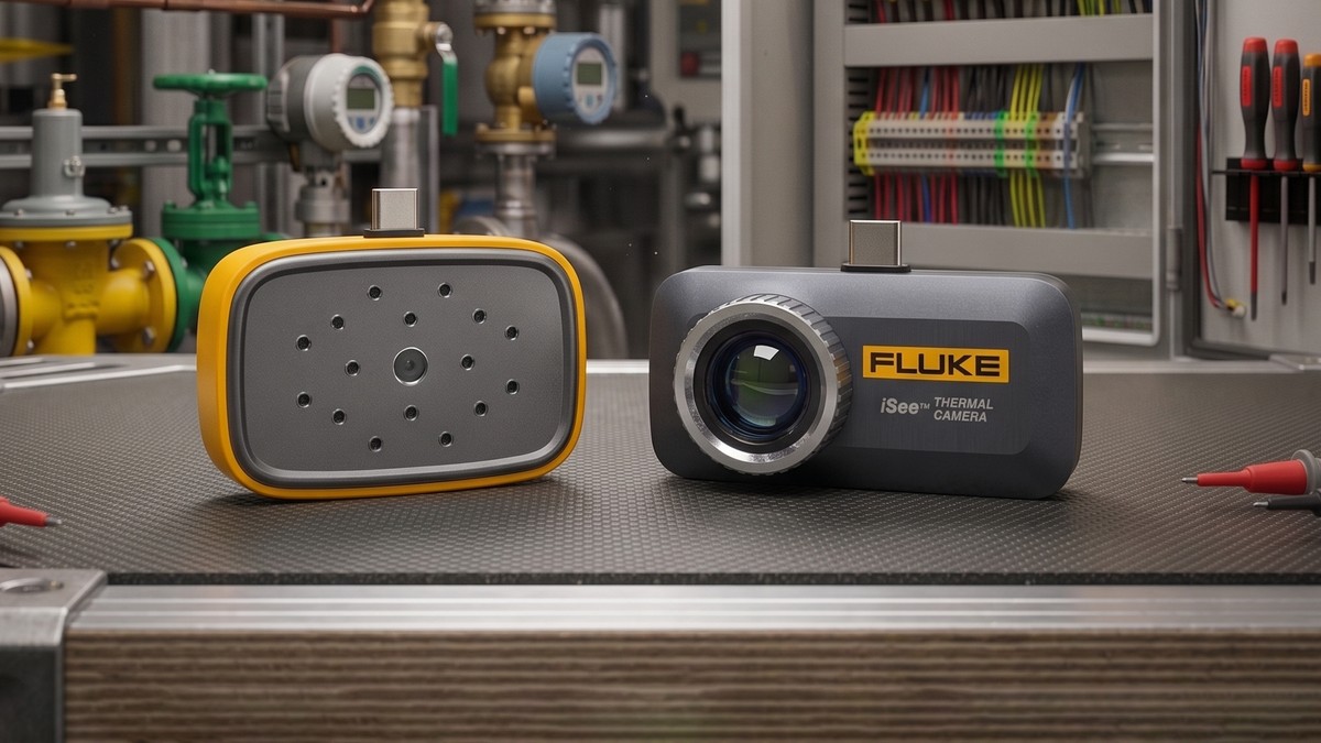 Fluke traz novas câmeras acústicas e termográfica para celulares Android