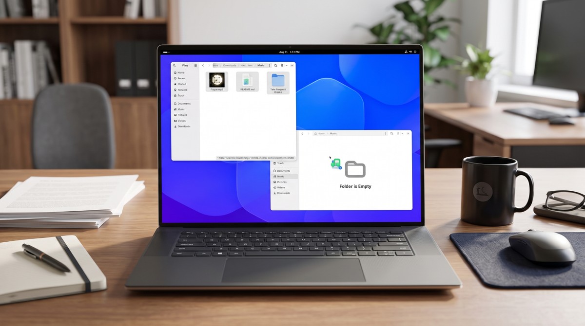 Novo Gnome 51 para Linux permite assinar PDFs e desativa touchpad ao usar mouse