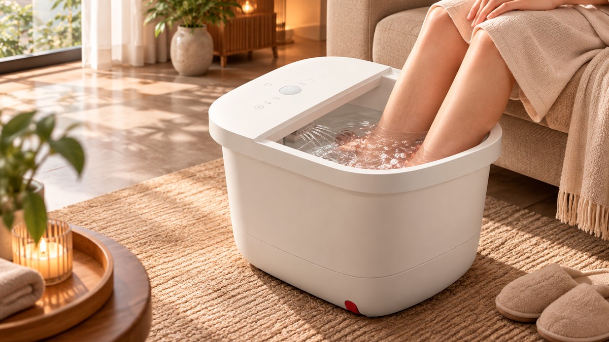 Xiaomi lança escalda-pés com massagem tripla e que esteriliza a água sozinho