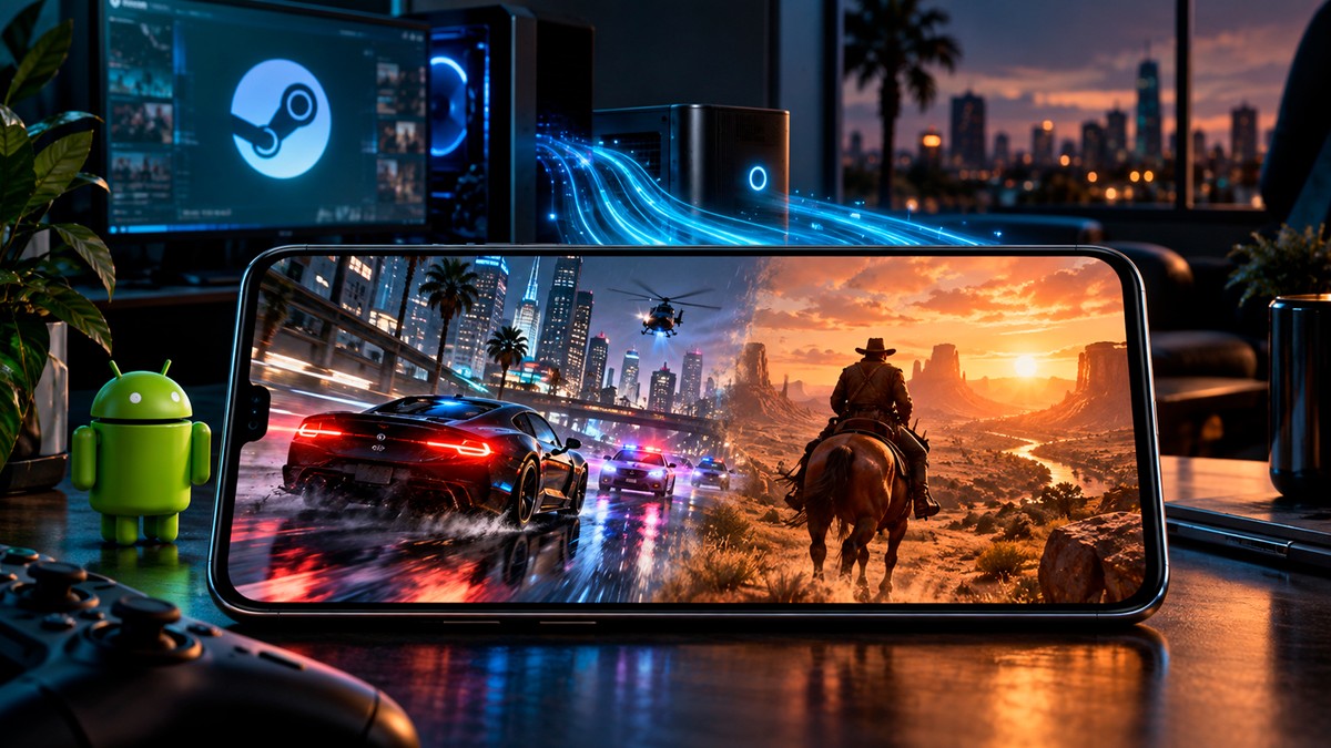 GameNative faz GTA 5 e Red Dead Redemption 2 rodarem direto no celular Android