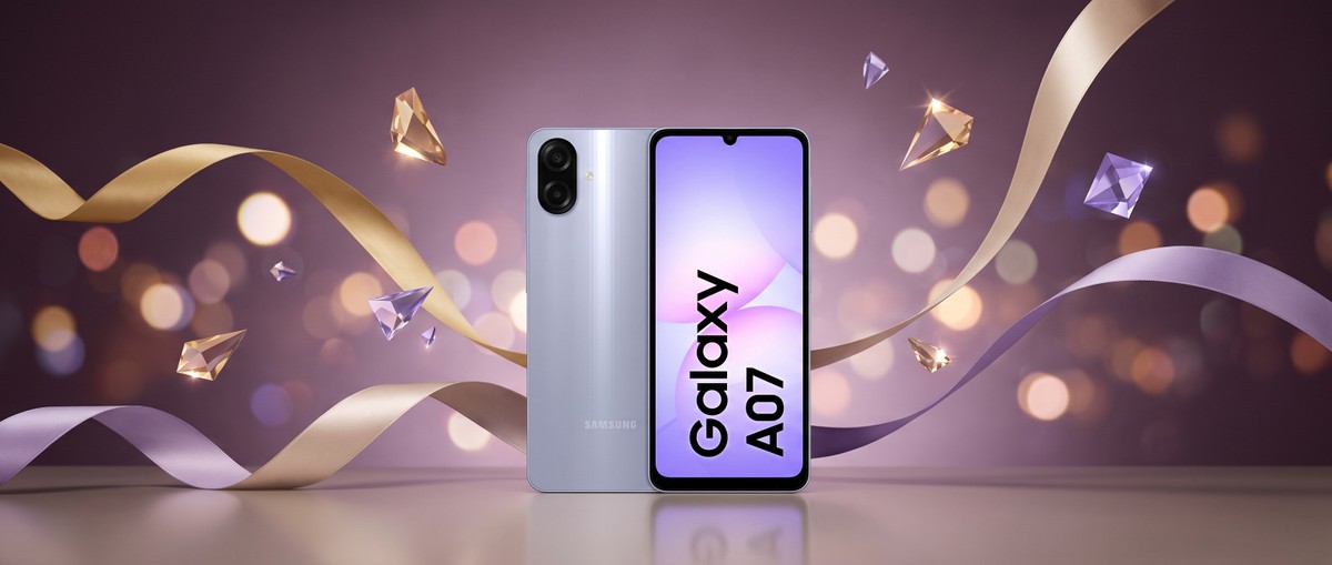 Galaxy A07 une tela grande, câmera de 50 MP e preço baixo nessa oferta do Mercado Livre
