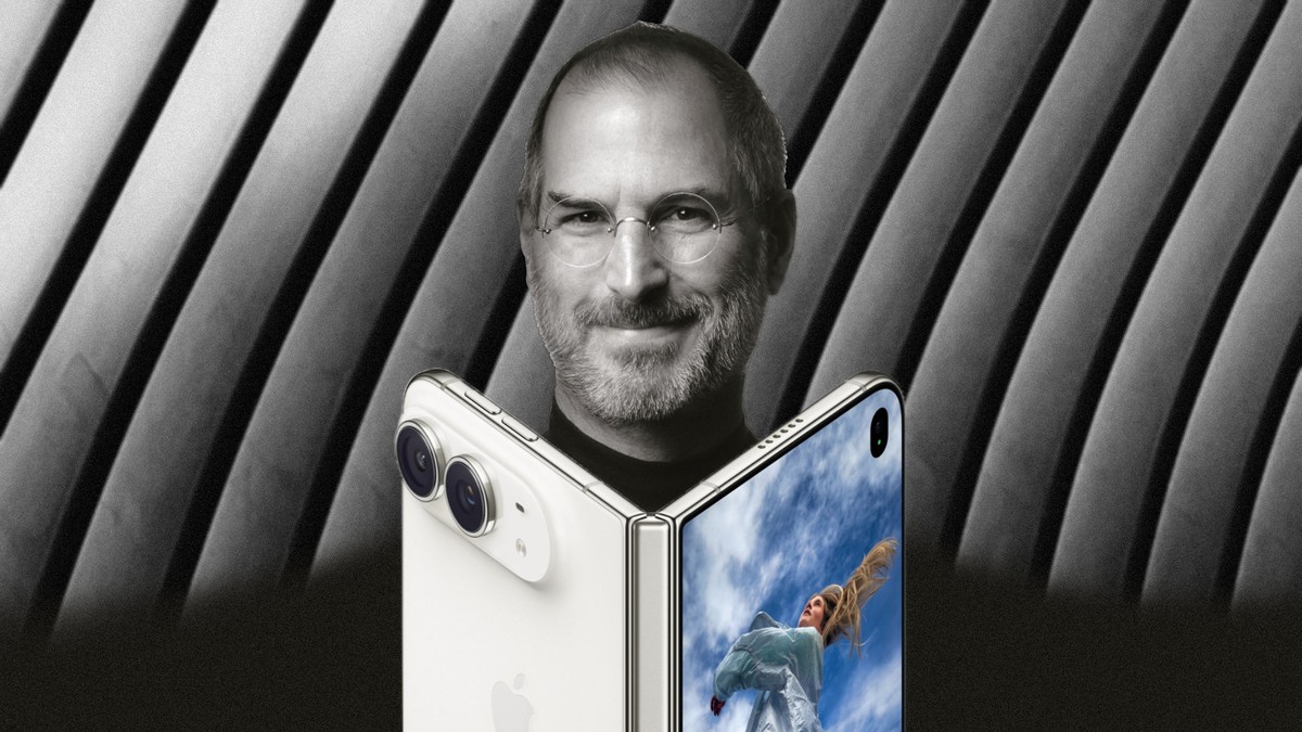 iPhone Duo foi inspirado em Steve Jobs: Apple explica como criou seu primeiro dobrável