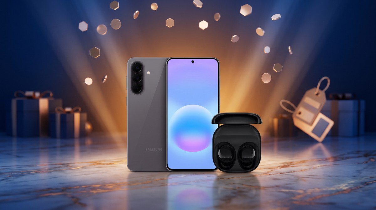 Galaxy A57 + Buds Core: combo com melhor intermediário da Samsung ganha desconto hoje