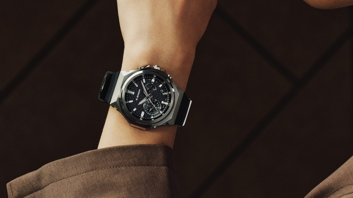 Casio lança relógio G-SHOCK G-Steel 50% mais leve com pulseira sustentável