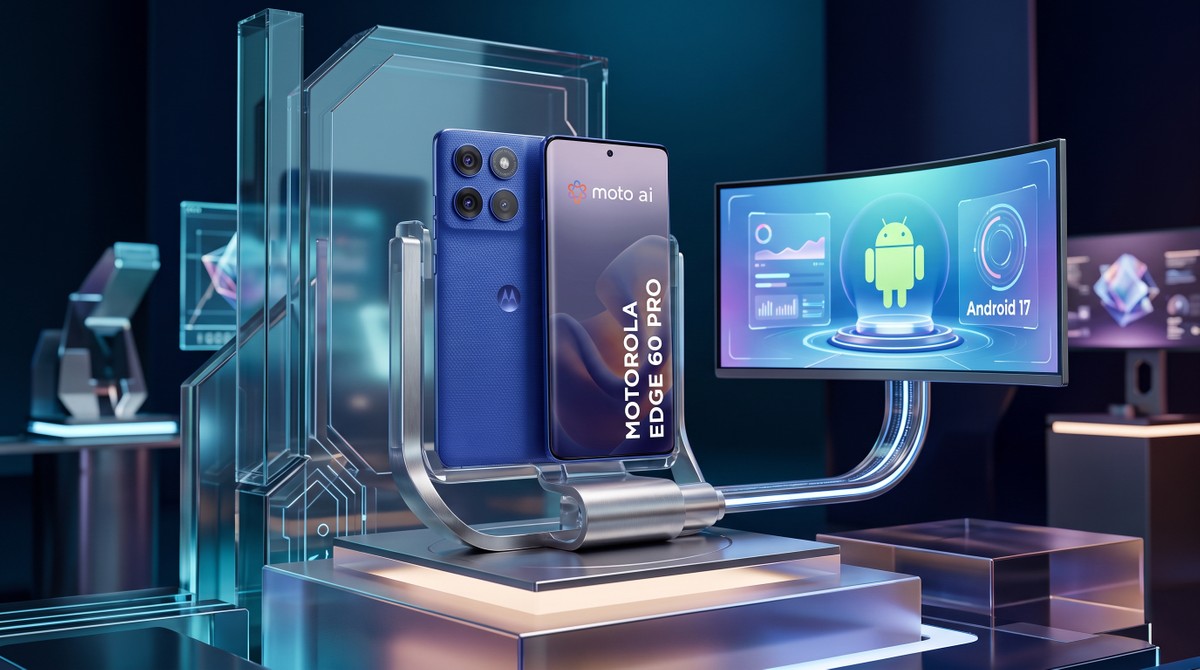 Motorola Edge 60 Pro recebe Android 17 estável com interface renovada e novas animações