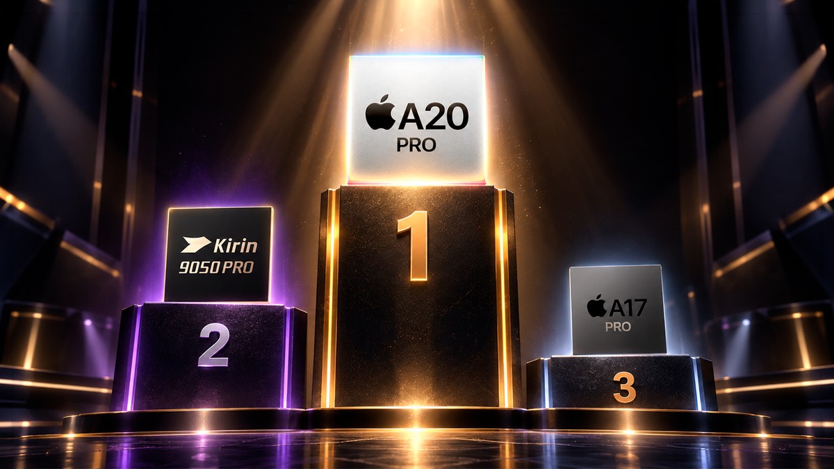 Cuidado, Apple! Huawei Kirin 9050 Pro supera A17 Pro em testes de desempenho
