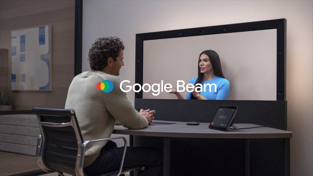 Reuniões 3D do Google Beam serão disponibilizadas em espaços de cowork abertos nos EUA
