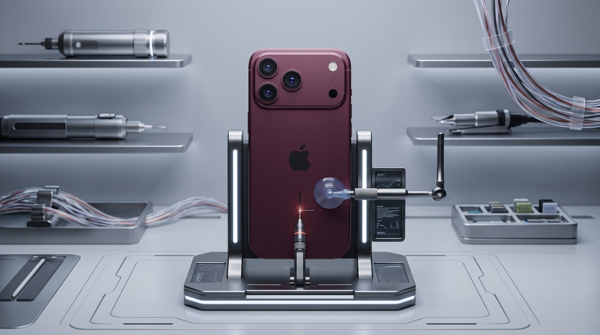 iPhone 18 Pro: tentativa de instalar SSD de 1 TB em versão de 256 GB termina mal